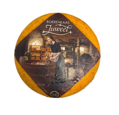 Cașcaval (lapte crud) Arpagică & Usturoi 250g - 11kg