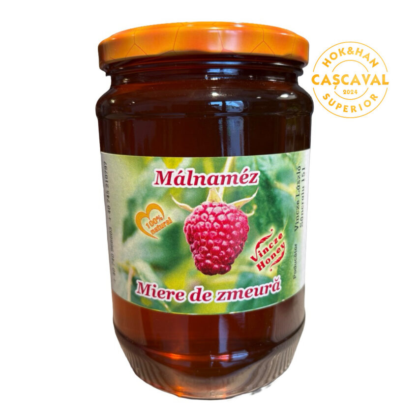 Miere de Zmeură 100% Natural - 1kg