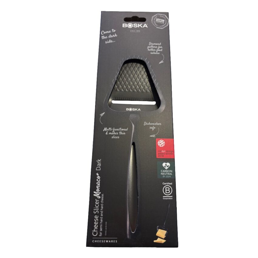 Feliator de Cașcaval Boska Monaco+ Negru - Oțel inoxidabil 