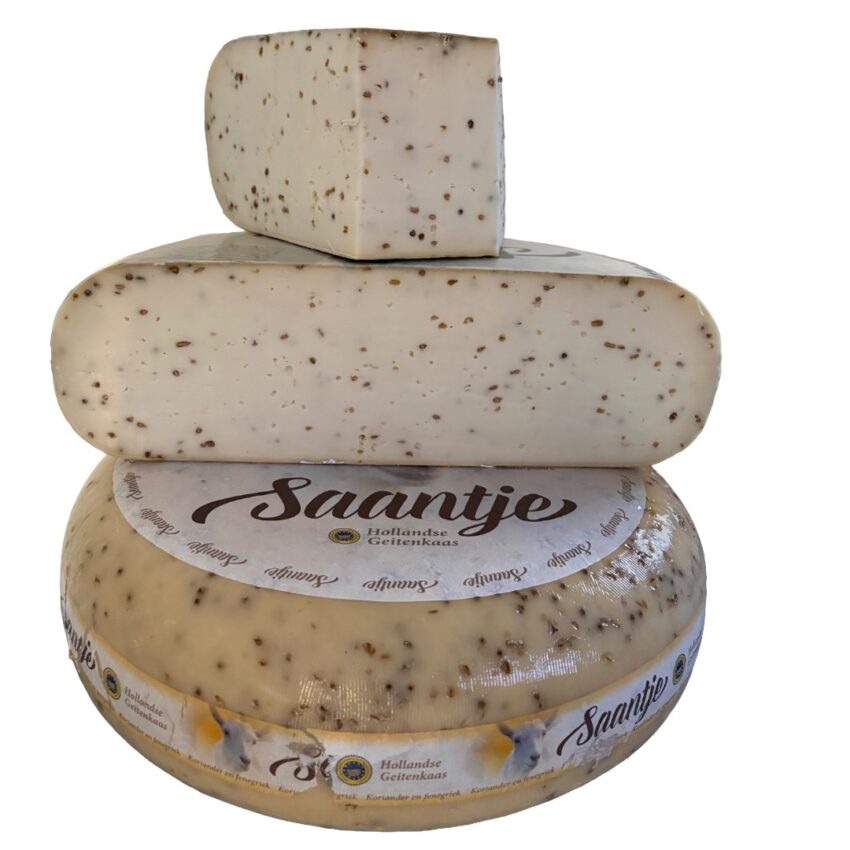 Cașcaval de Capră 100% - Schinduf & Coriandru 250g - 10kg