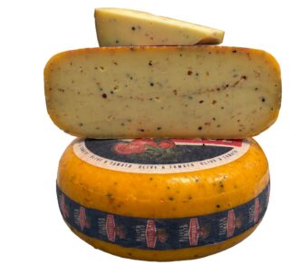 Cașcaval cu Măsline și Roșii 250g - 4,5kg