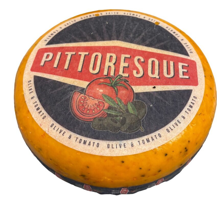 Cașcaval cu Măsline și Roșii 250g - 4,5kg