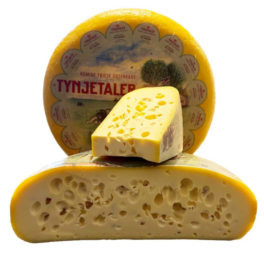 Cașcaval Tynjetaler - cu aromă intensă și ușor dulce, cu note de nucă 250g - 11kg