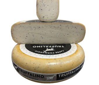 Truffalino - Cașcaval de Capră cu Truffe  (din 100% lapte de capră premium ) 250g - 5kg