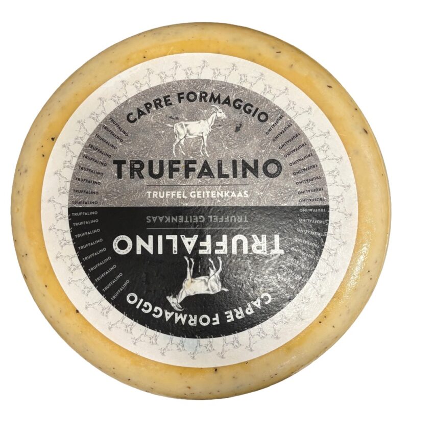 Truffalino - Cașcaval de Capră cu Truffe  (din 100% lapte de capră premium ) 250g - 5kg